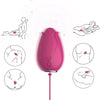 Mandala huevo vibrador Punto G control remoto fucsia
