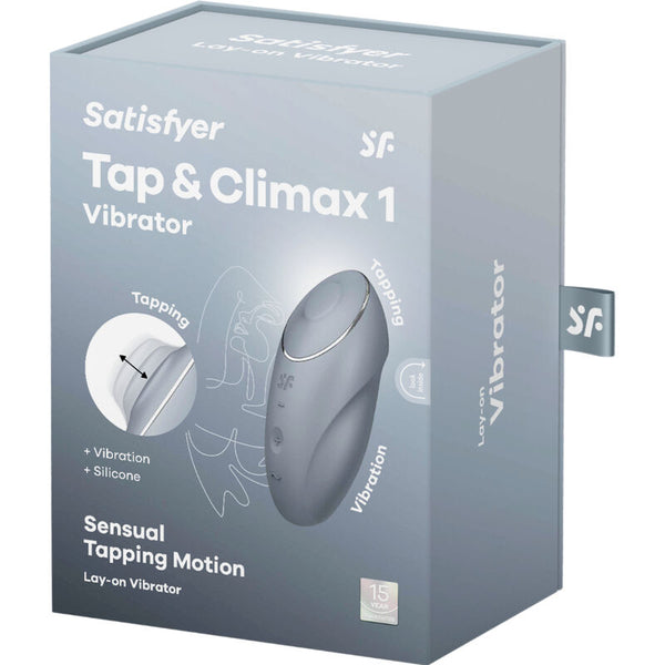 Tap y climax 1 vibrador lay on gris