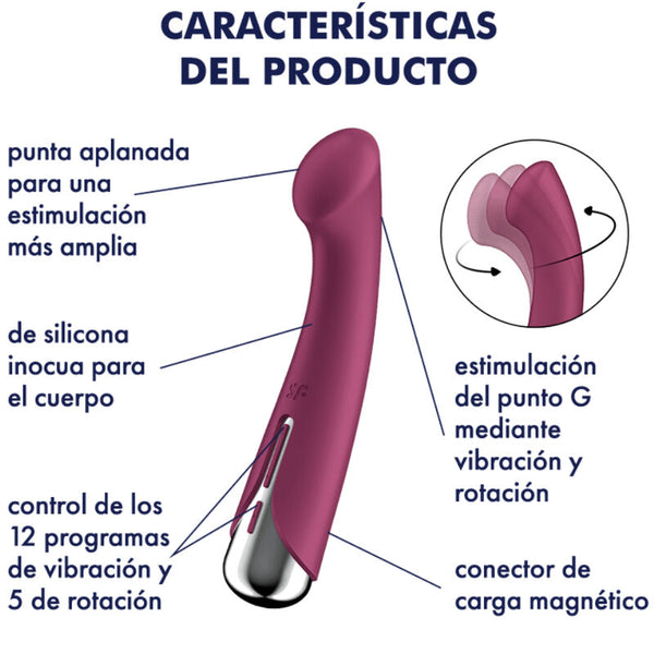 Spinning g sport 1 vibrador rotador azul