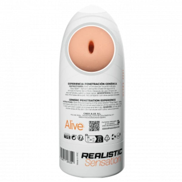 Alive flex masturbador masculino genérico talla m