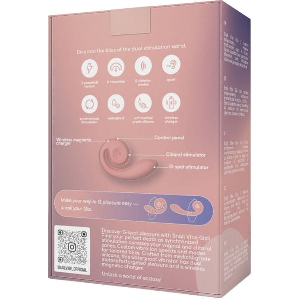 Gizi estimulador dual turquesa