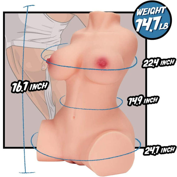 Armony torso femenino realístico modelo 10
