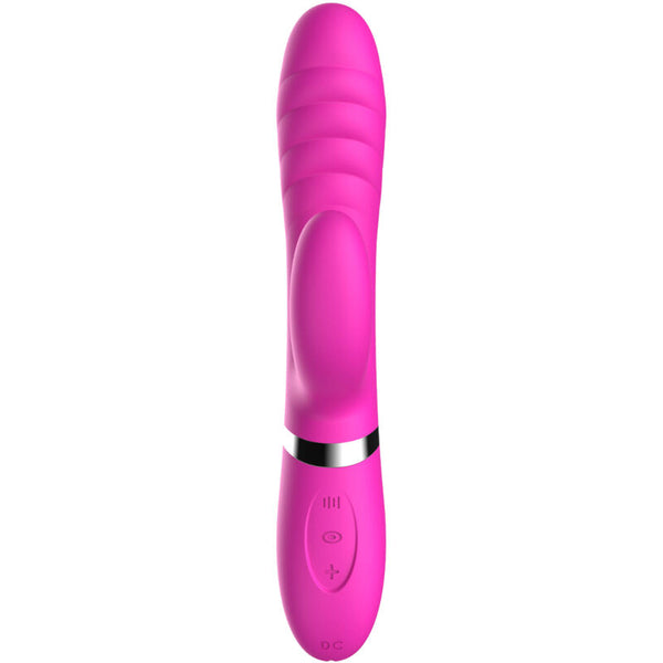 Adela vibrador y estimulador fucsia