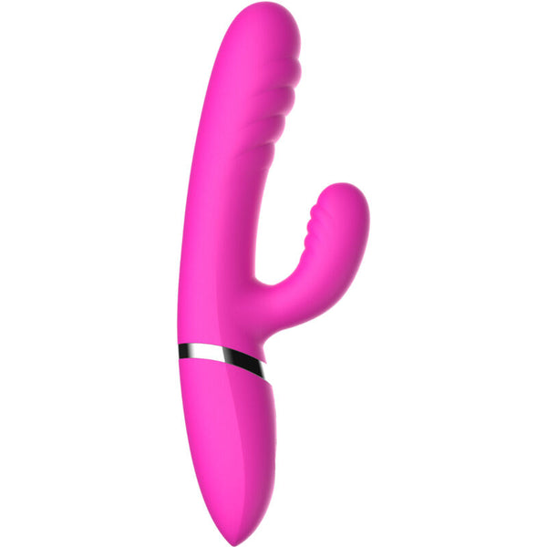Adela vibrador y estimulador fucsia