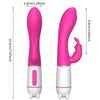 Happy vibrador y estimulador rabbit fucsia
