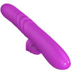 Angelia vibrador multifunción con lengua estimuladora efecto calor violeta