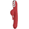 Vibrador y succionador armony suck con lengua estimuladora burdeos