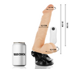 Vibrador realístico articulable control remoto negro 20 cm o 4.5 cm
