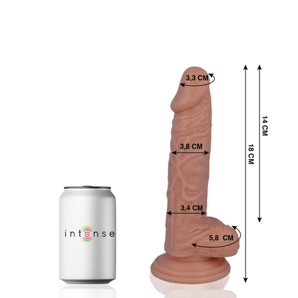 Mr. 11 pene realístico 18 cm o 3.8 cm