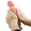 Pretty sliding skin series dildo realístico con ventosa piel deslizante control remoto natural 21.8 cm