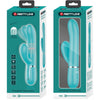 Vibrador Punto G multifunción verde agua