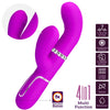 Vibrador Punto G multifunción fucsia