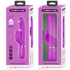 Vibrador rabbit con licking fucsia