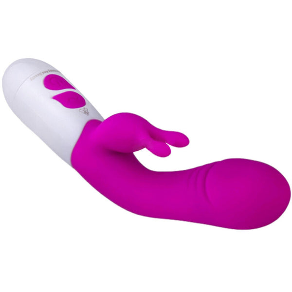 Happy vibrador y estimulador rabbit violeta