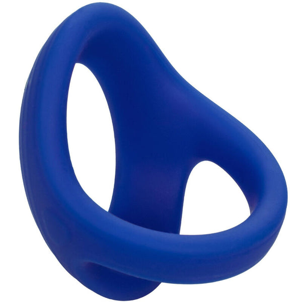 Anillo doble para pene y testículos CalExotics Admiral azul