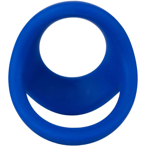 Anillo doble para pene y testículos CalExotics Admiral azul