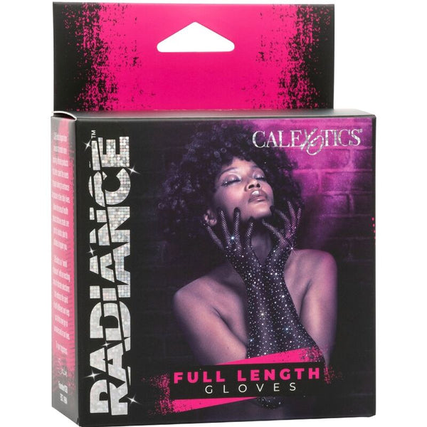 Calexotics radiance guantes largos pedrería