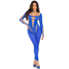 Leg body tobillo reckless azul