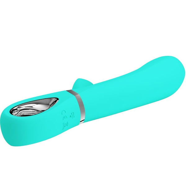 Thomas vibrador Punto G multifunción verde agua