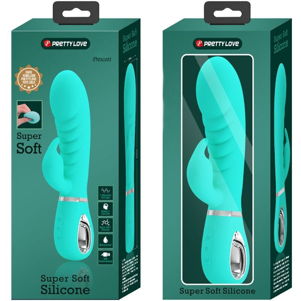 Prescott vibrador Punto G multifunción verde agua
