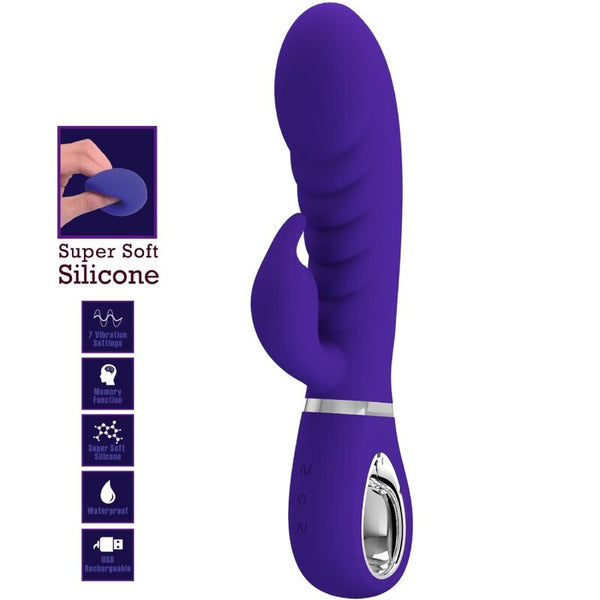 Prescott vibrador Punto G multifunción lila
