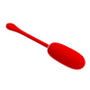 Julius huevo vibrador impermeble y recargable rojo
