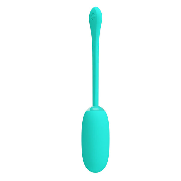 Julius huevo vibrador impermeble y recargable verde agua