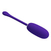 Julius huevo vibrador impermeble y recargable lila