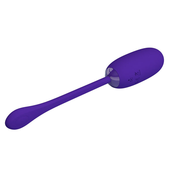 Julius huevo vibrador impermeble y recargable lila
