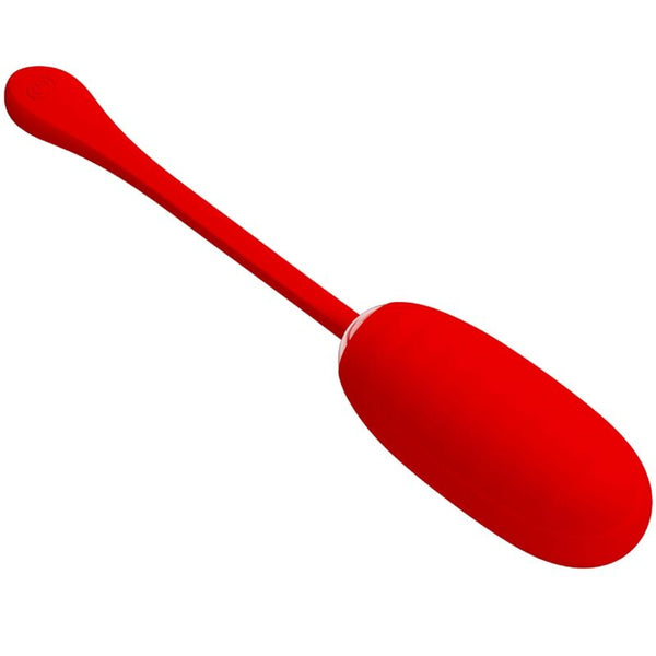 Kirk huevo vibrador recargable rojo