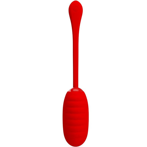 Kirk huevo vibrador recargable rojo