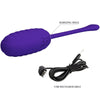 Kirk huevo vibrador recargable lila
