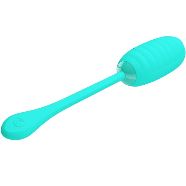 Kirk huevo vibrador recargable verde agua