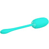 Kirk huevo vibrador recargable verde agua