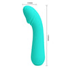 Cetus vibrador recargable verde agua