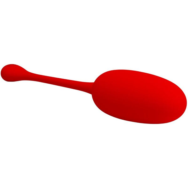 Knucker huevo vibrador recargable rojo