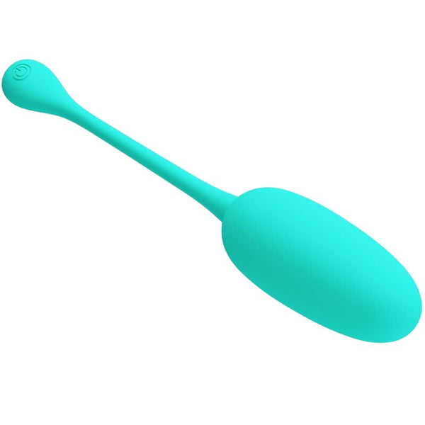 Knucker huevo vibrador recargable verde agua