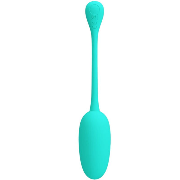 Knucker huevo vibrador recargable verde agua