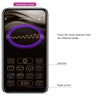 Jayleen vibrador app control remoto lila