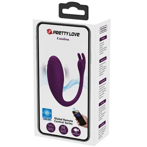 Catalina vibrador app control remoto lila