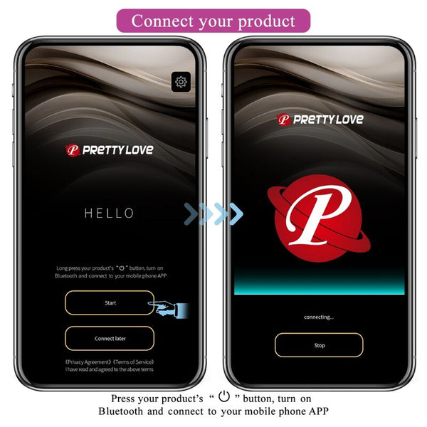 Catalina vibrador app control remoto lila