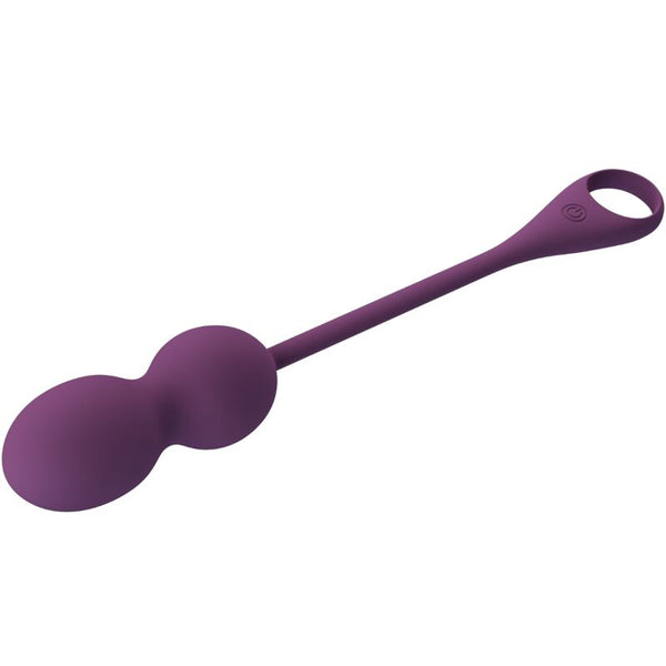 Pretty elvira kegel balls app control remoto morado