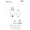 Livco malviami LC 90625 falda con braga negro