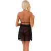 Livco malviami LC 90625 falda con braga negro