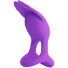 Silas anillo vibrador 7 vibraciones silicona lila