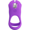 Silas anillo vibrador 7 vibraciones silicona lila