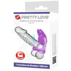 Silas anillo vibrador 7 vibraciones silicona lila