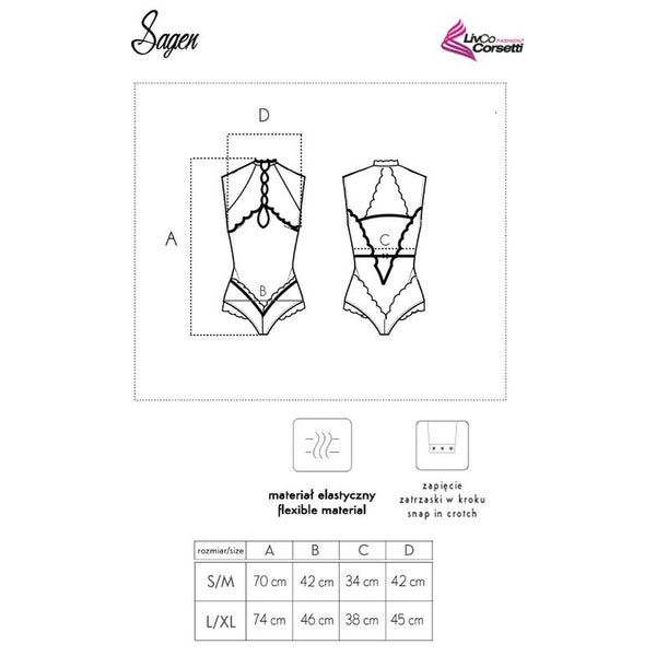 Livco sagen lc 90694 body negro