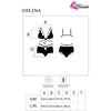 Livco drezna lc 90733 sujetador con panty negro l xl