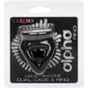 Calexotics alpha anillo de jaula doble negro